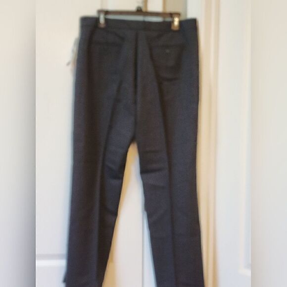 Pendleton Dark Gray Virgin Wool Madison Trouser Pants Size 14P - Picture 4 of 9